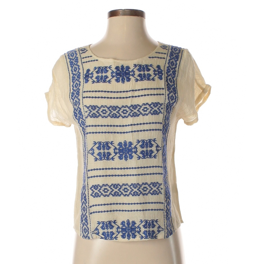 THML Short Sleeve Blouse | XS
